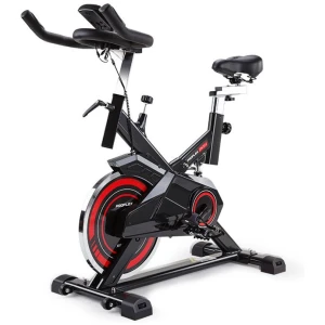 PROFLEX Commercial Spin Bike Flywheel Exercise Bike Red - SPN750 II