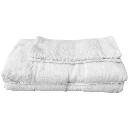 Pack of 4 - Egyptian Cotton Extra Large Bath Sheets and Face Washers set White