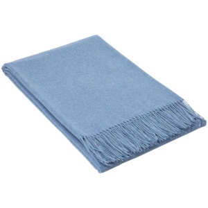 Paddington Throw - Fine Wool Blend - Blue