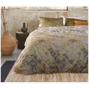 Pantalla Bamboo Cotton Green Quilt Cover Sets by Bedding House Queen