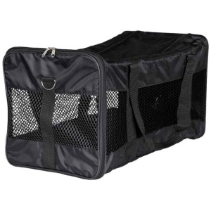Pet Travel Bag Dog Cat Puppy Portable Foldable Carrier Large Shoulder Black Sac