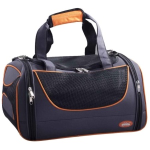 Pet Travel Bag Dog Cat Puppy Portable Foldable Carrier Large Shoulder Orange Cage