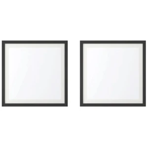 Photo Frame 2PCS Set Black