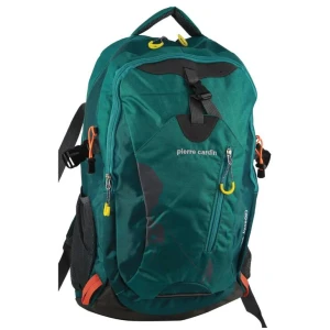 Pierre Cardin Mens Nylon Travel & Sport Medium Backpack Bag in Green