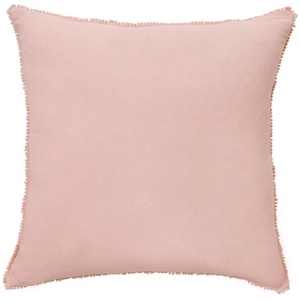 Pink Oversize Linen Cushion - 60x60cm