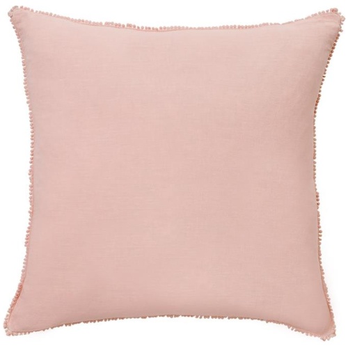 Pink Oversize Linen Cushion - 60x60cm