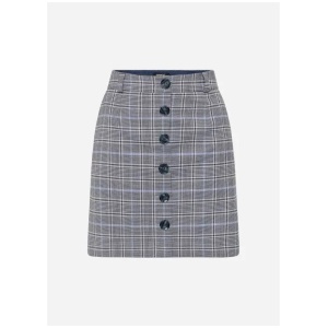 Plaid Habits Mini Skirt