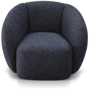 Plushpeak Armchair - Midnight Blue by Interior Secrets - AfterPay Available