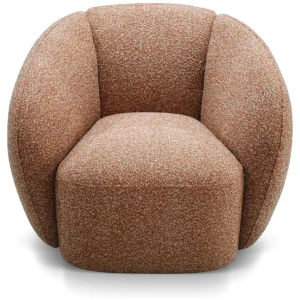 Plushpeak Armchair - Tropical Orange by Interior Secrets - AfterPay Available