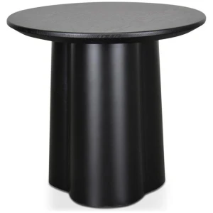 Polly Round Side Table - Black by Interior Secrets - AfterPay Available