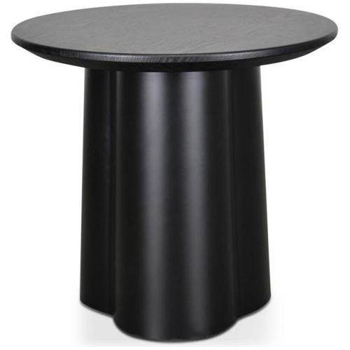 Polly Round Side Table - Black by Interior Secrets - AfterPay Available