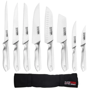 Professional KlevaCut® Master Series 8 Piece Knife Set "MAGNIFICENT!"