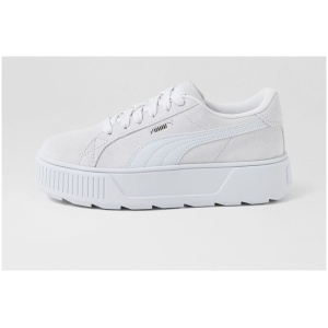 Puma 384614 Karmen Pm Silver Mist Smooth Silver Mist Sneakers Womens Shoes Casual Casual Sneakers