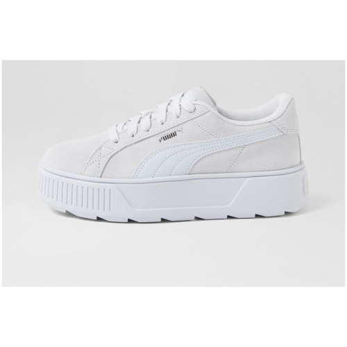 Puma 384614 Karmen Pm Silver Mist Smooth Silver Mist Sneakers Womens Shoes Casual Casual Sneakers