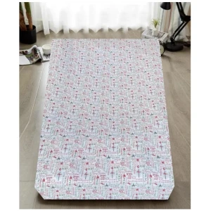 Queen Luxury 100% Cotton Flannelette Fitted Bed Sheet Xmas Flannel - Christmas