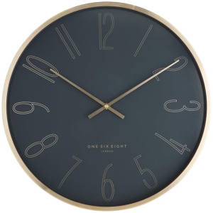 Quint 40cm Wall Clock - Grey by Interior Secrets - AfterPay Available