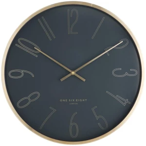 Quint 40cm Wall Clock - Grey by Interior Secrets - AfterPay Available