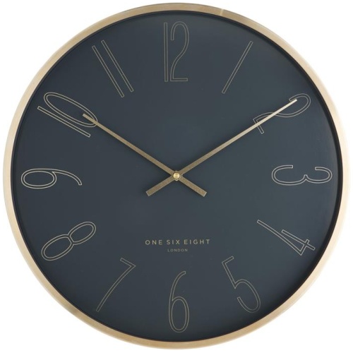 Quint 40cm Wall Clock - Grey by Interior Secrets - AfterPay Available