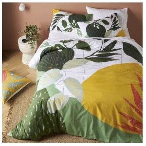 Ren Digital Printed Quilt Cover Set by Accessorize King