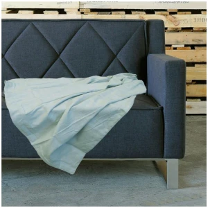 Retro Home Portsea Faux Suede Throw 140x170 cm Duckegg