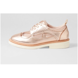Rollie Breeze Rise Rl Rose Gold Leather Rose Gold Shoes Womens Shoes Casual Flat Shoes