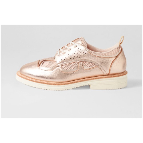 Rollie Breeze Rise Rl Rose Gold Leather Rose Gold Shoes Womens Shoes Casual Flat Shoes