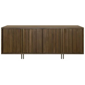 Roshan 2m Buffet Unit - Caramel Oak by Interior Secrets - AfterPay Available