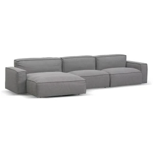 Roshil Left Chaise Sofa - Graphite Grey by Interior Secrets - AfterPay Available