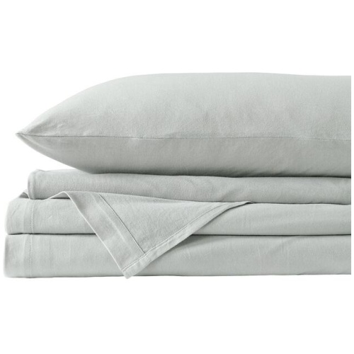 Royal Comfort 100% Jersey Cotton Quilt Cover Set Ultra Soft Bedding Luxurious - Queen - Grey Marle