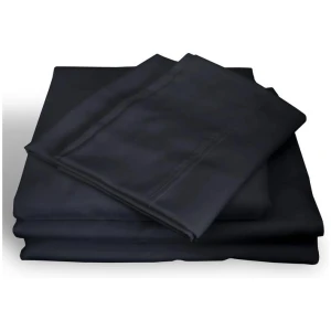 Royal Comfort 1000TC Hotel Grade Bamboo Cotton Sheets Pillowcases Set Ultrasoft - King - Charcoal