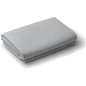 Royal Comfort 1200 Thread Count Fitted Sheet Cotton Blend Ultra Soft Bedding - King - Light Grey