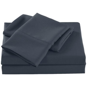 Royal Comfort 2000 Thread Count Bamboo Cooling Sheet Set Ultra Soft Bedding - Single - Charcoal