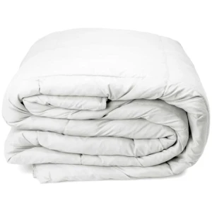 Royal Comfort 350GSM Luxury Soft Bamboo All-Seasons Quilt Duvet - Double - White