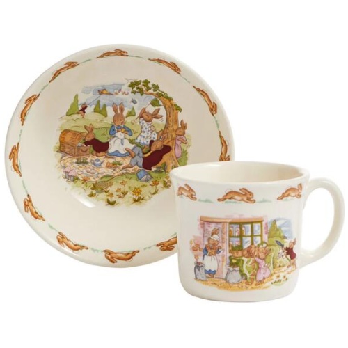 Royal Doulton Bunnykins Infant Bowl & Mug Set
