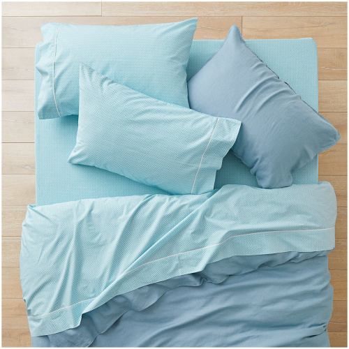 SASHA Patterned Cotton Single Sheet Set