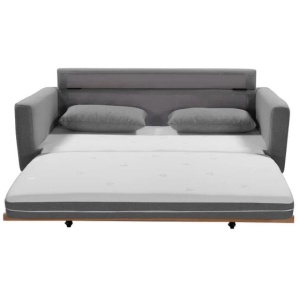 SHASA 2 Seater Pull-out Sofa bed Grey celadon