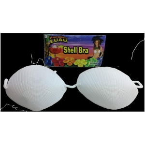 SHELL BRA Costume Party Hawaiian Hula Beach Dress Top Tropical Mermaid