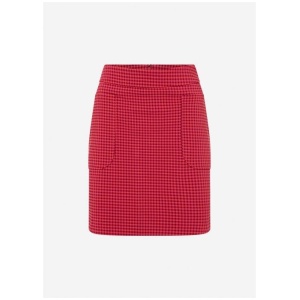 Santa Monica Gingham Mini Skirt