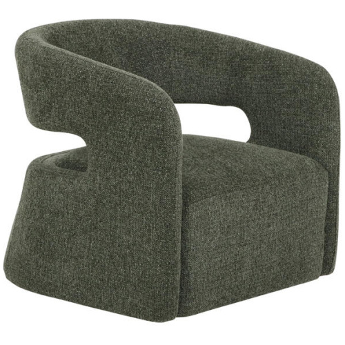 Seam Armchair - Coral Dark Green by Interior Secrets - AfterPay Available