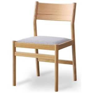 Set of 2 - Mirit Natural Dining Chair - Moon Grey by Interior Secrets - AfterPay Available