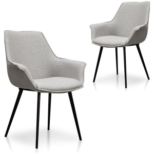 Set of 2 - Nola Plywood Dining Chair - Beige by Interior Secrets - AfterPay Available