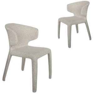 Set of 2 - Pollard Dining Chair - Clay Grey by Interior Secrets - AfterPay Available