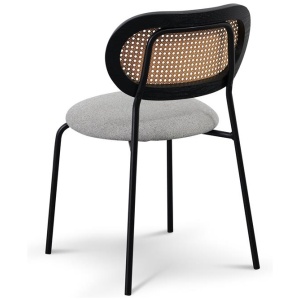 Set of 2 - Woodard Dining Chair - Spec Grey by Interior Secrets - AfterPay Available