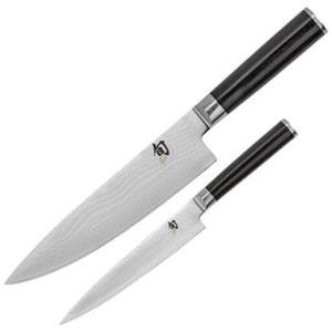 Shun Classic 2 Piece Knife Set 20cm Chefs & 15cm Utility