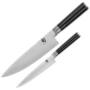 Shun Classic 2 Piece Knife Set 20cm Chefs & 15cm Utility