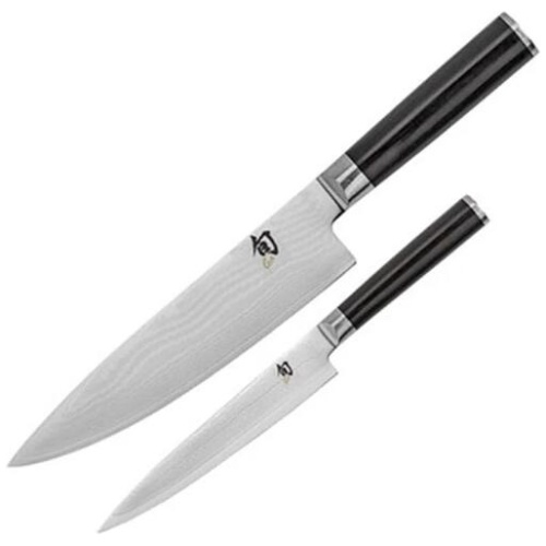 Shun Classic 2 Piece Knife Set 20cm Chefs & 15cm Utility