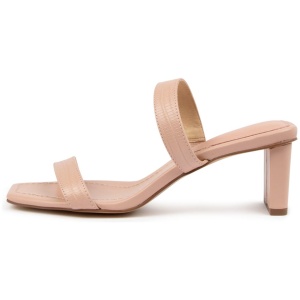 Siren Parker Si Pink Lizard Leather Pink Sandals Womens Shoes Dress Heeled Sandals