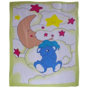 Sleeping Bear and His Friends Polar Fleece Throw