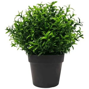 Small Potted Artificial Bright Rosemary Herb Plant UV Resistant 20cm