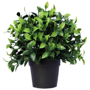 Small Potted Artificial Jasmine Plant UV Resistant 20cm